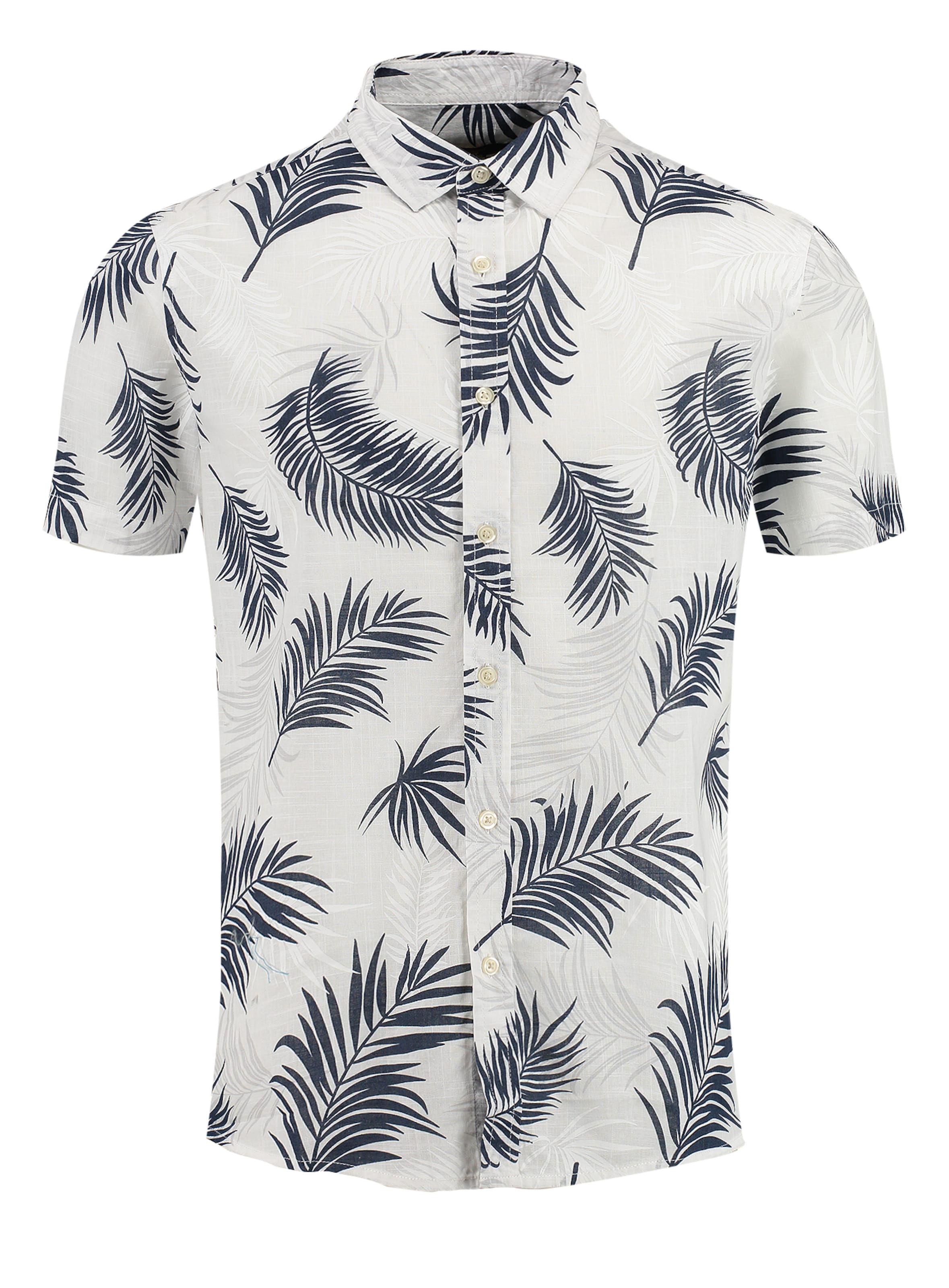 Key Largo Средняя посадка Рубашка ' MSH ' в Белый: спереди