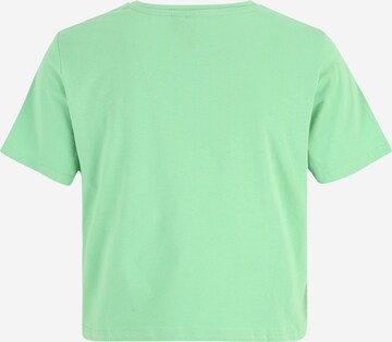 Maglietta 'RINA' di PIECES in verde