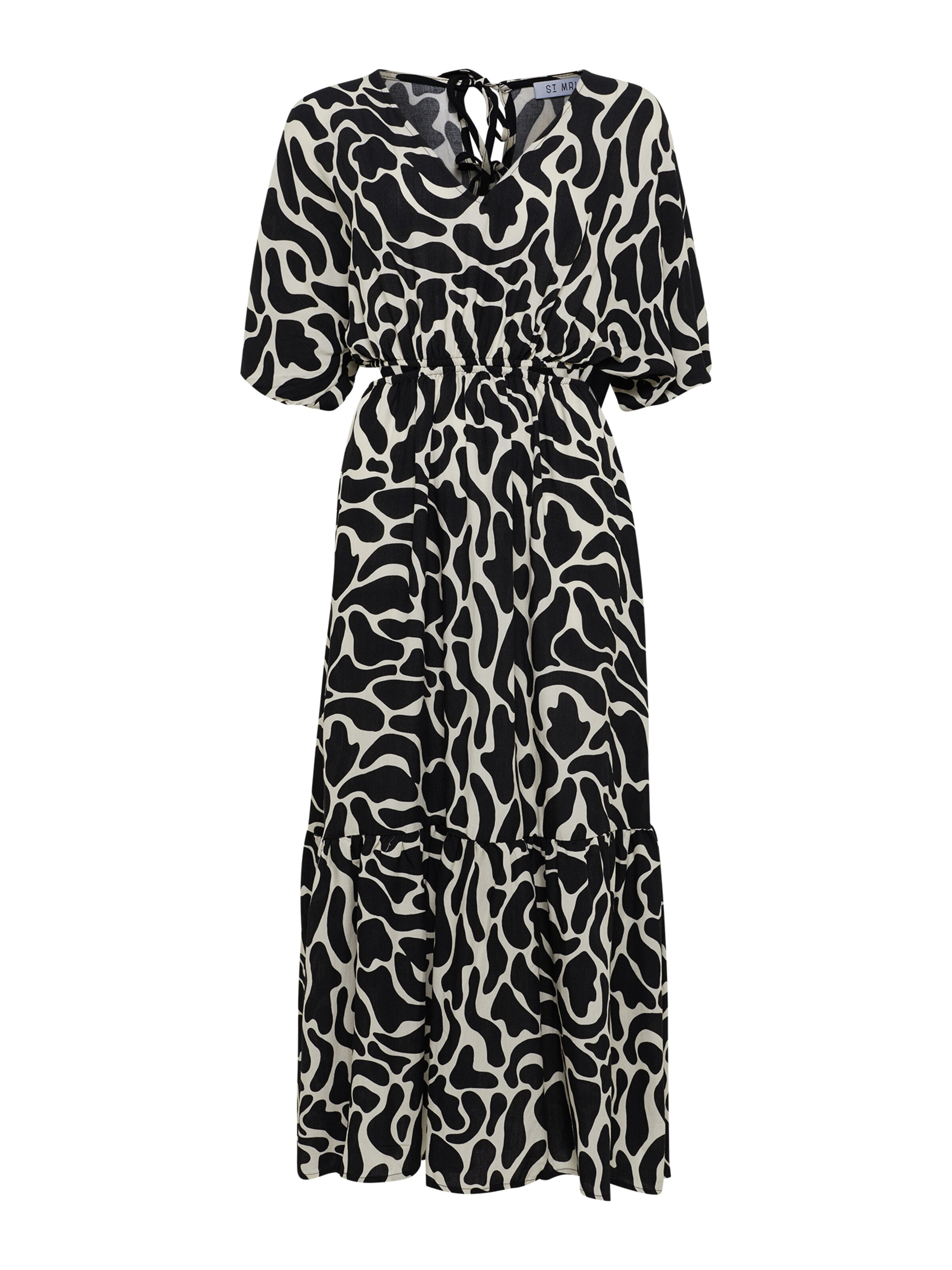 St MRLO Kjole 'Therase' i sort / hvid, Produktvisning