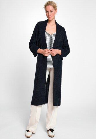 include Between-Seasons Coat in Blue: front