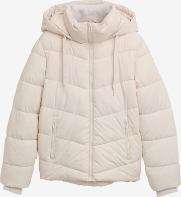 Veste d’hiver TOM TAILOR en blanc : devant