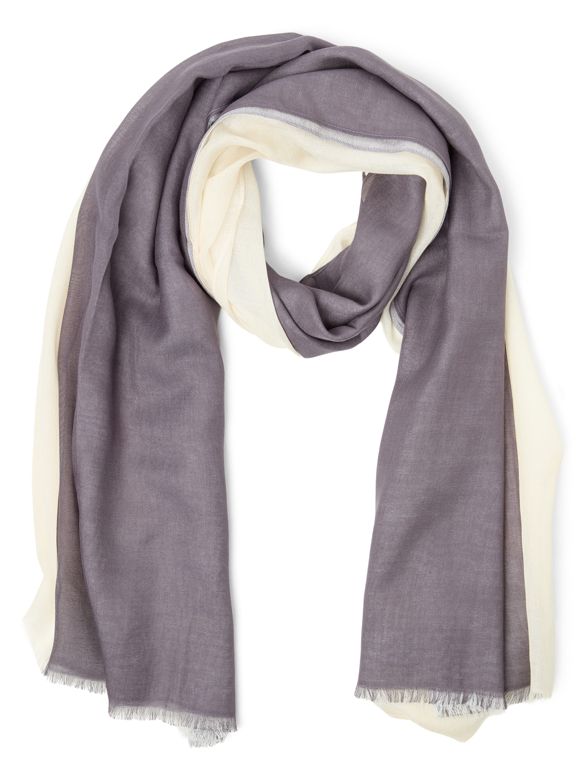 Marc O'Polo Sjaal ' ' in Grijs: voorkant