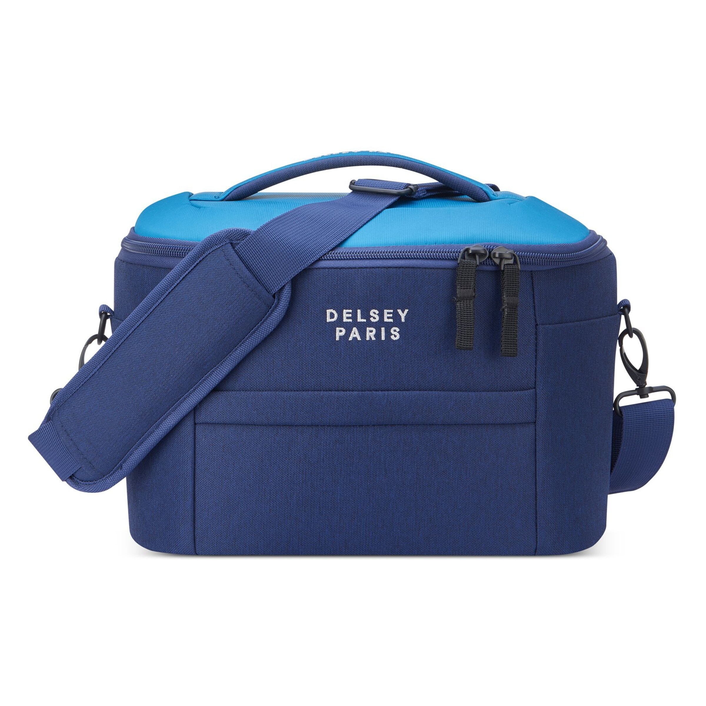 Trousses de toilette 'Brochant 3' Delsey Paris en bleu : devant