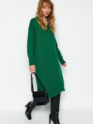 Rochie tricotat de la Trendyol pe verde
