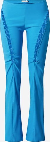 Flared Pantaloni di NLY by Nelly in blu: frontale