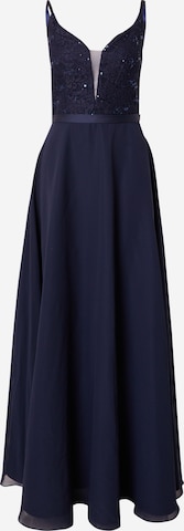 SWING Iltapuku värissä sininen: etupuoli