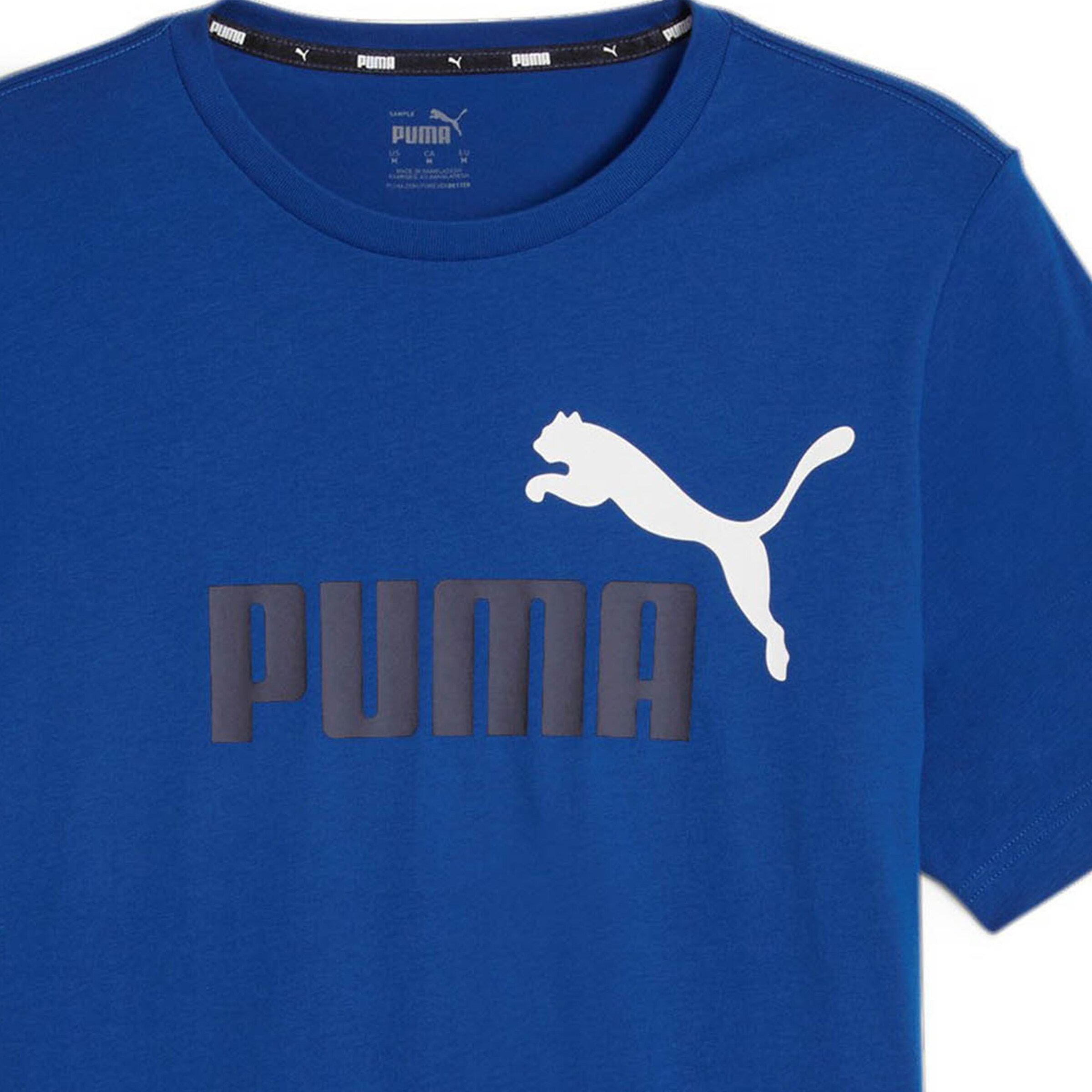 T-Shirt fonctionnel 'Essentials' PUMA en bleu