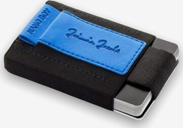 Jaimie Jacobs Wallet 'Nano Boy' in Blue: front