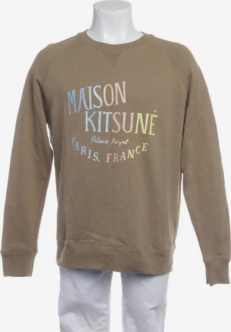 Maison Kitsuné Sweatshirt & Zip-Up Hoodie in M in Brown: front