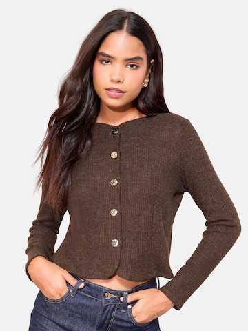 Friends Like TheseKardigan - smeđa boja: prednji dio