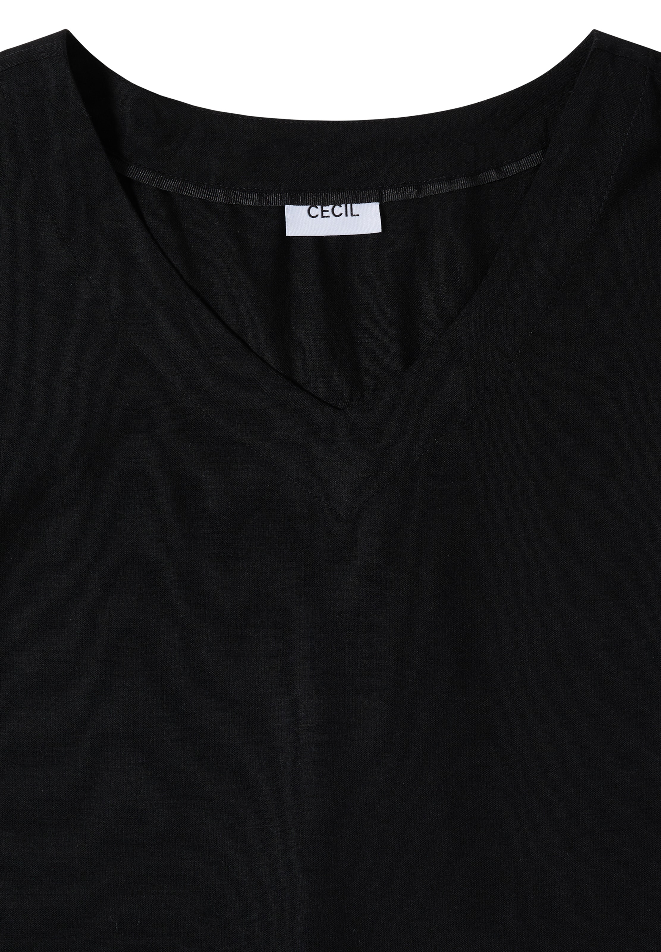 CECIL Bluse in Schwarz