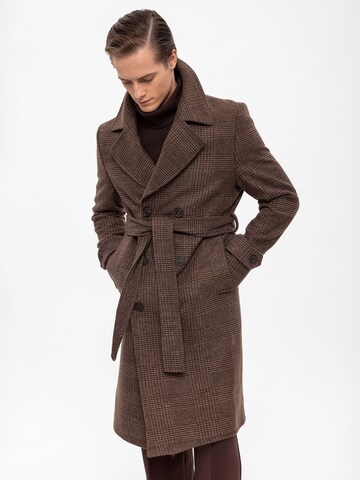 Manteau mi-saison Antioch en marron