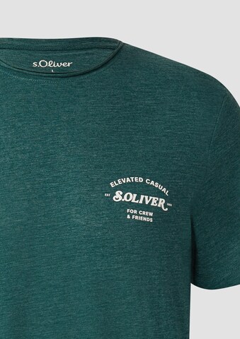 T-Shirt s.Oliver en vert