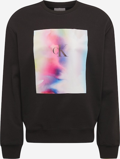 Bluză de molton 'PRIDE' Calvin Klein Jeans pe albastru / lila / roz / negru / alb, Vizualizare produs