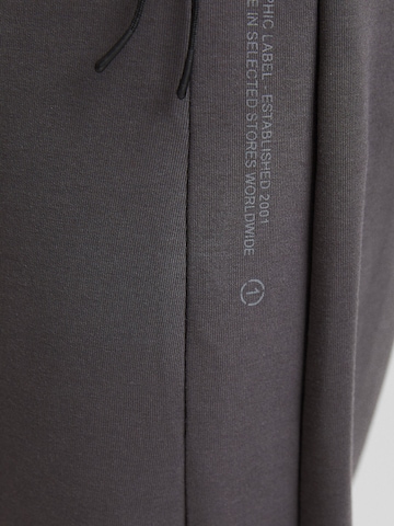 Bershka Zúžený Kalhoty – šedá