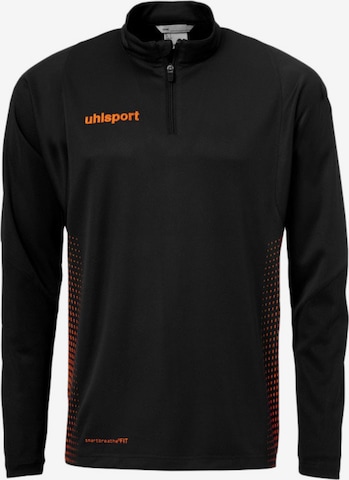 UHLSPORT Funktionsshirt in Schwarz: Vorderseite