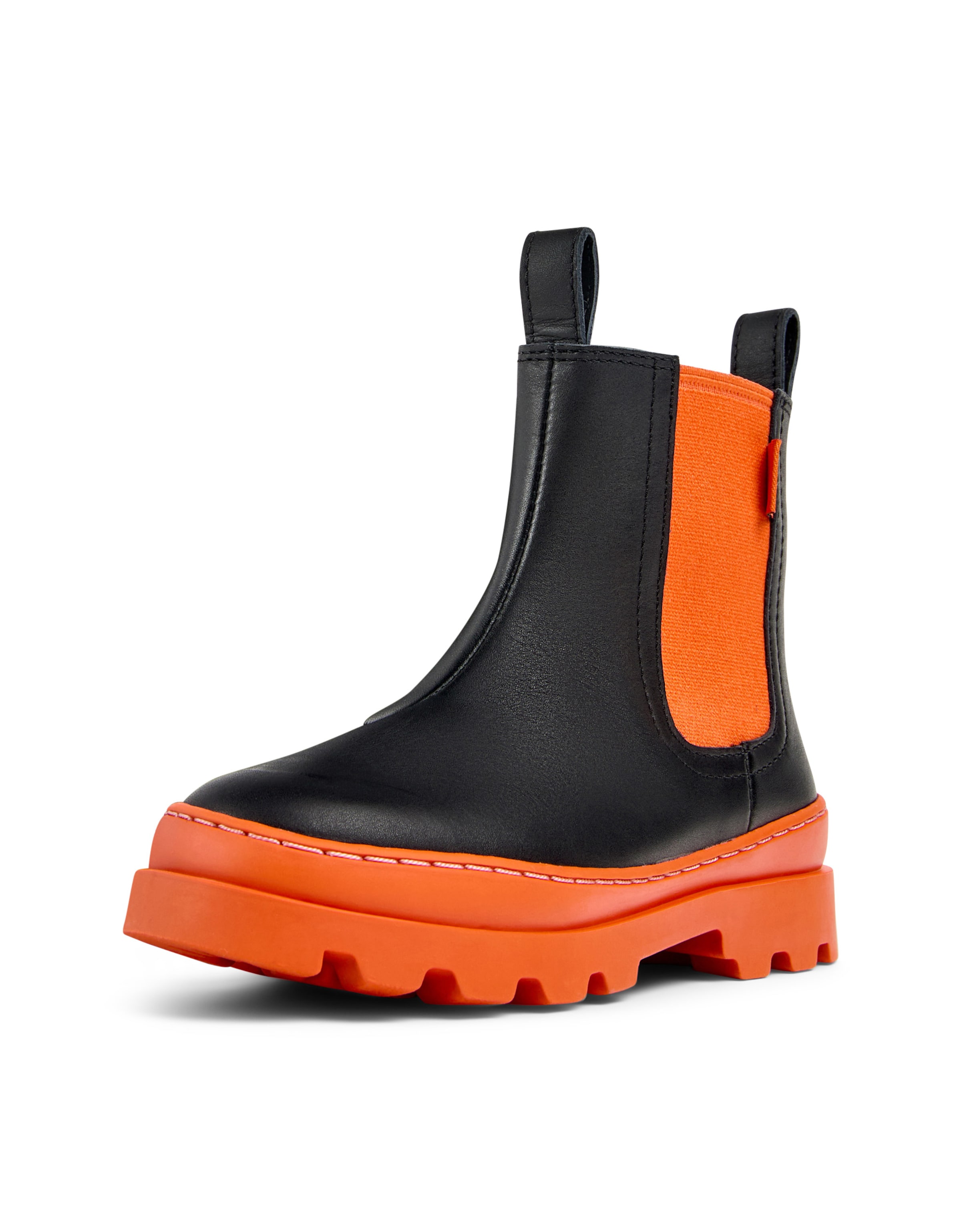 Bottes ' Brutus ' CAMPER en noir : devant