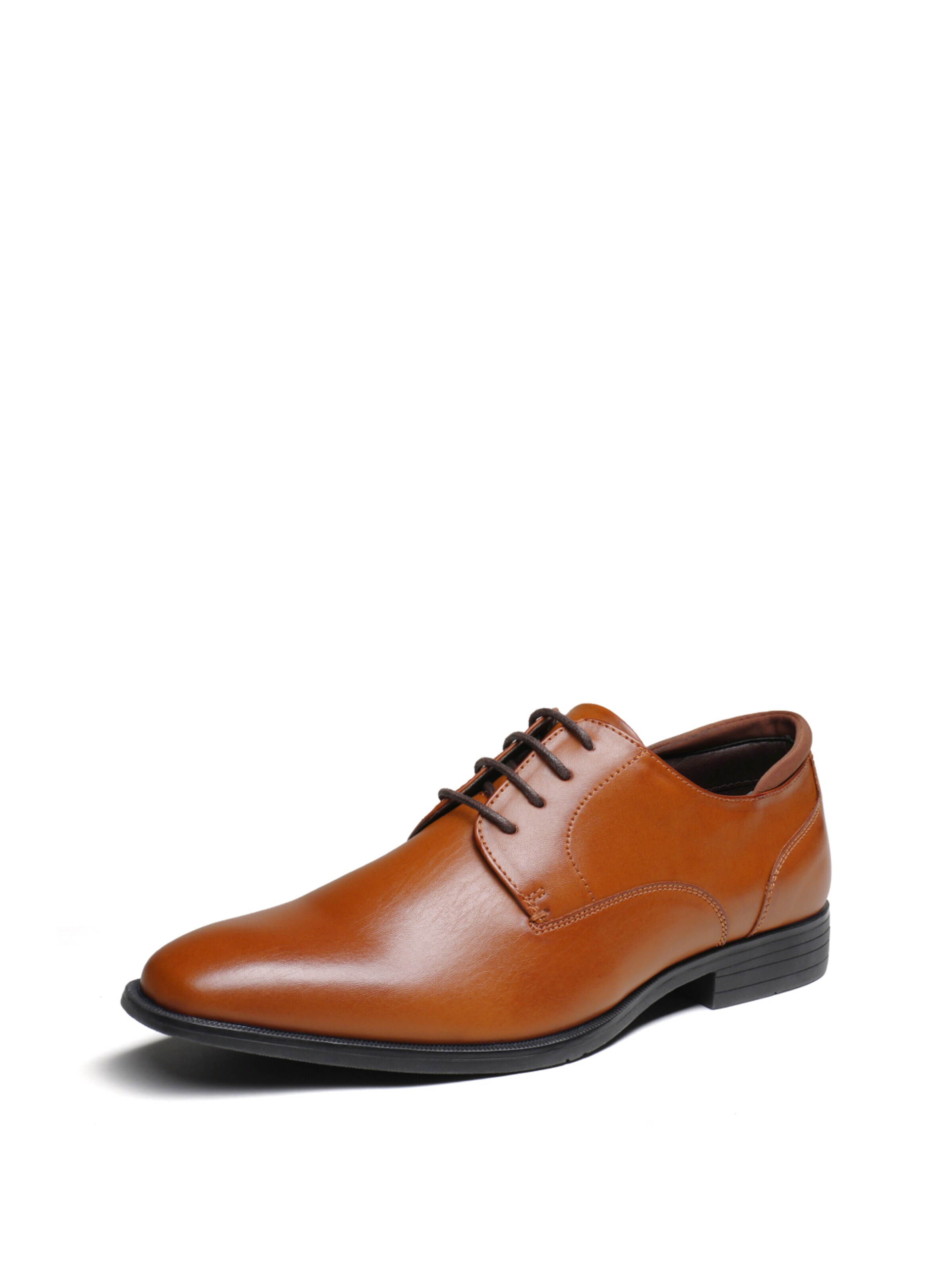 Bruno Marc Mocassins 'Bruno Marc Herren Anzugschuhe Derby Schnürhalb Businessschuhe Formale Moderne Klassische' in Bruin: voorkant