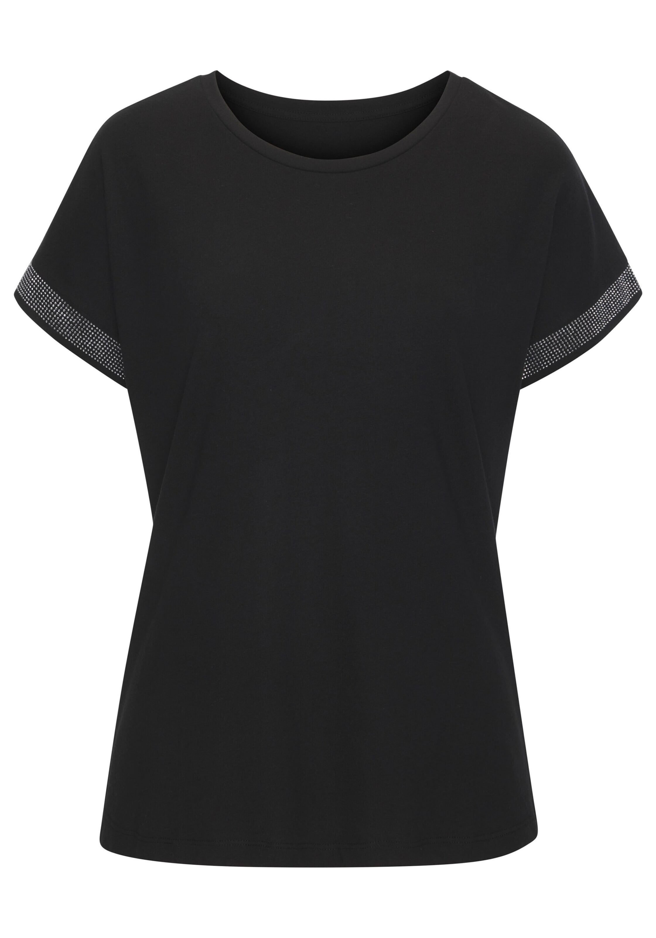 LASCANA Shirt in Black: front
