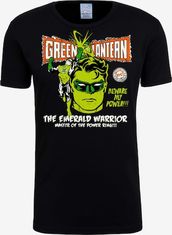 LOGOSHIRT Shirt 'Green Lantern' in Gemengde kleuren: voorkant