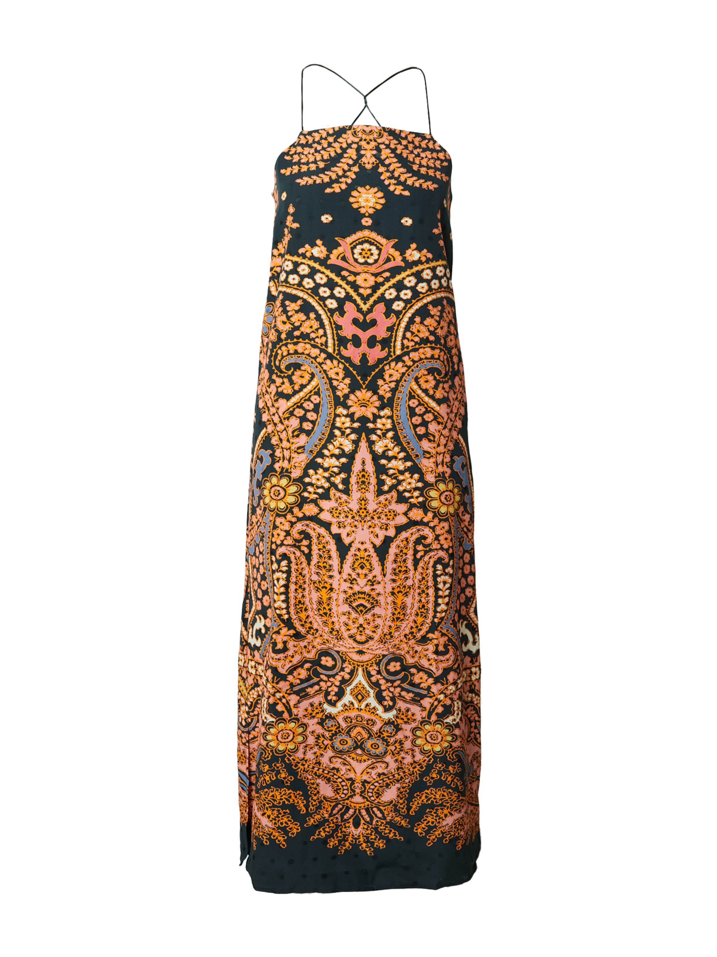 Abito di Warehouse in arancione: frontale