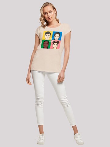 F4NT4STIC Shirt 'Sex Education Netflix TV Series' in Beige
