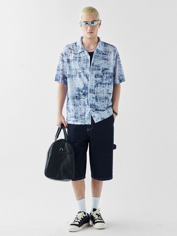 Comfort fit Camicia 'Miami' di VAMOS CLO in blu