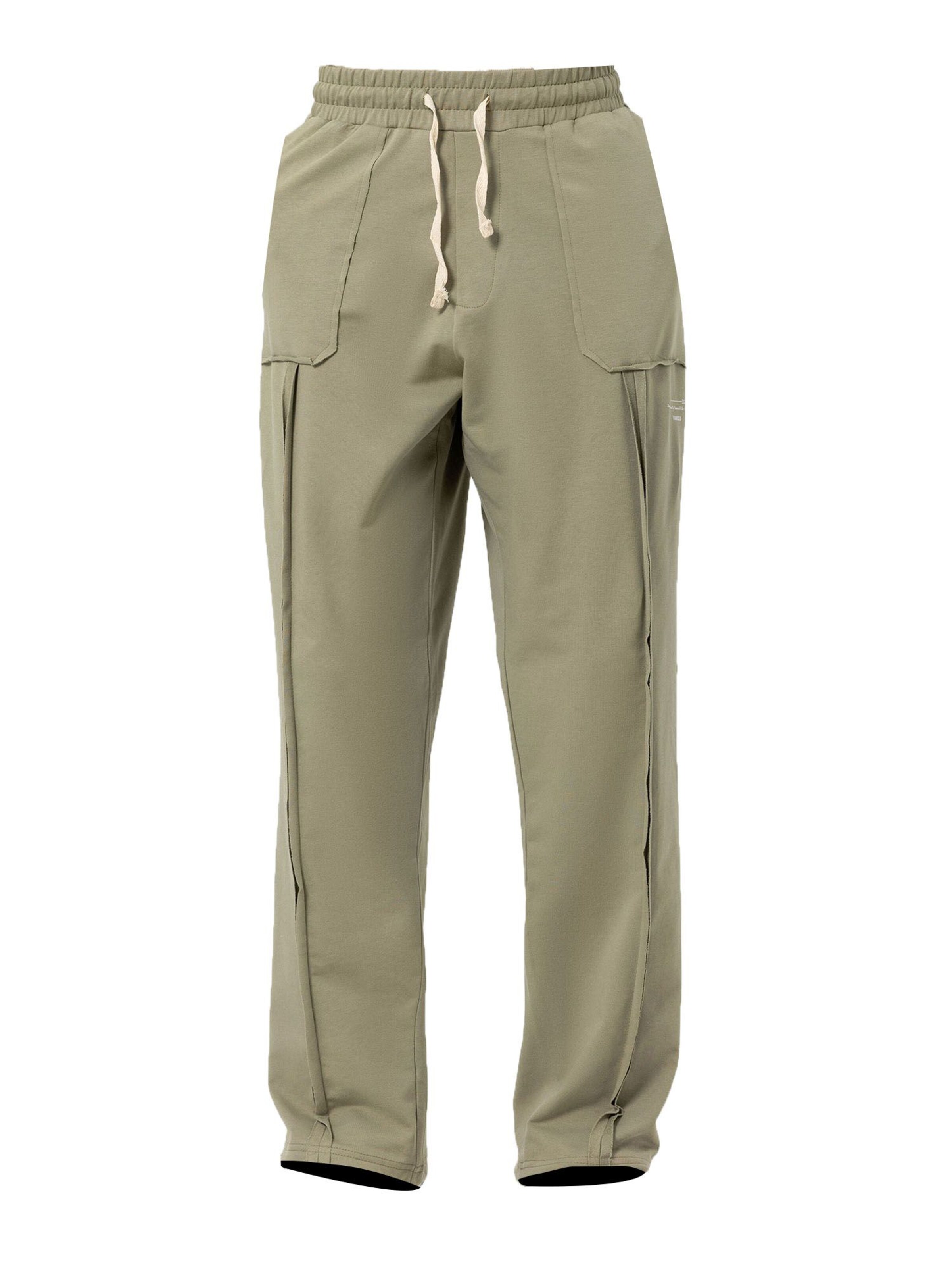 VAMOS CLO Püksid, värv roheline: eest vaates