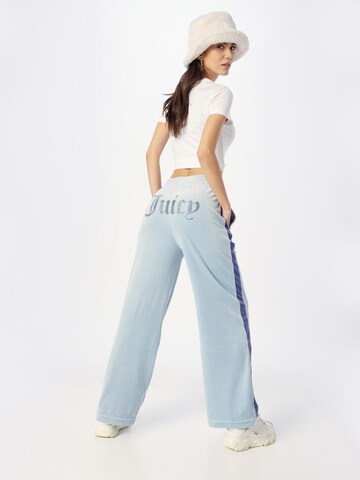 Wide leg Pantaloni 'MAY' de la Juicy Couture White Label pe albastru