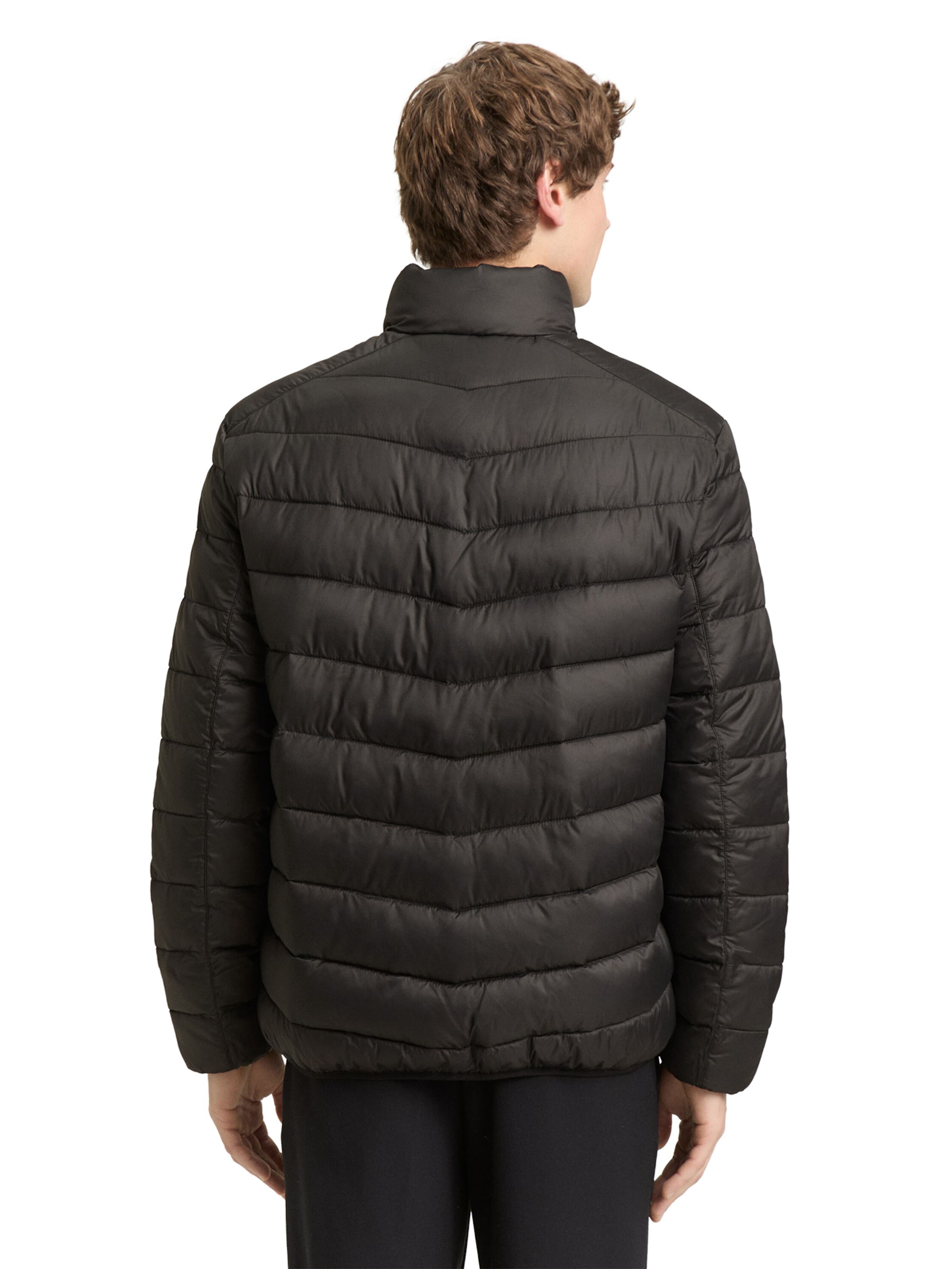 TOM TAILOR DENIM - Chaqueta de entretiempo en negro