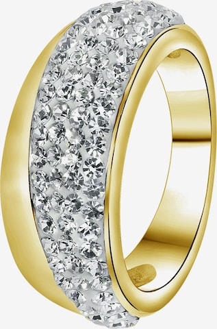 Lucardi Ring in Gold: front