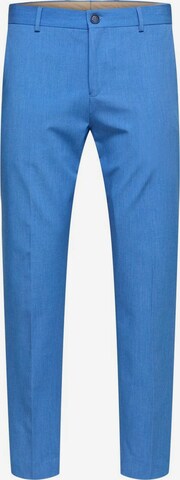 Pantalon à plis SELECTED HOMME en bleu : devant