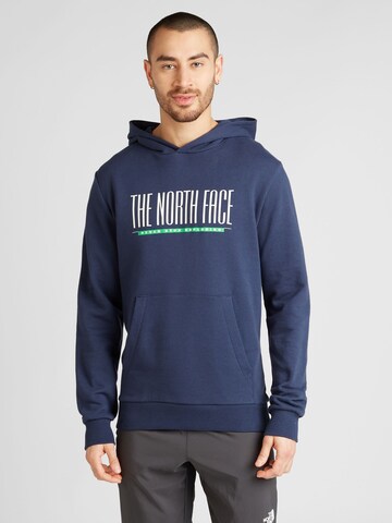 THE NORTH FACE Sweatshirt 'EST 1966' in Blue: front