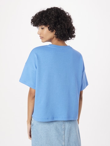 Sweat-shirt 'CHILLI' PIECES en bleu