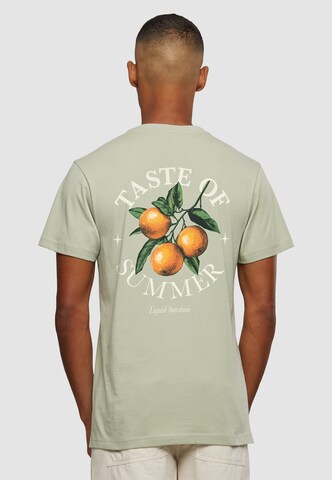 žalia Mister Tee Marškinėliai 'Taste Of Summer Oranges': priekis