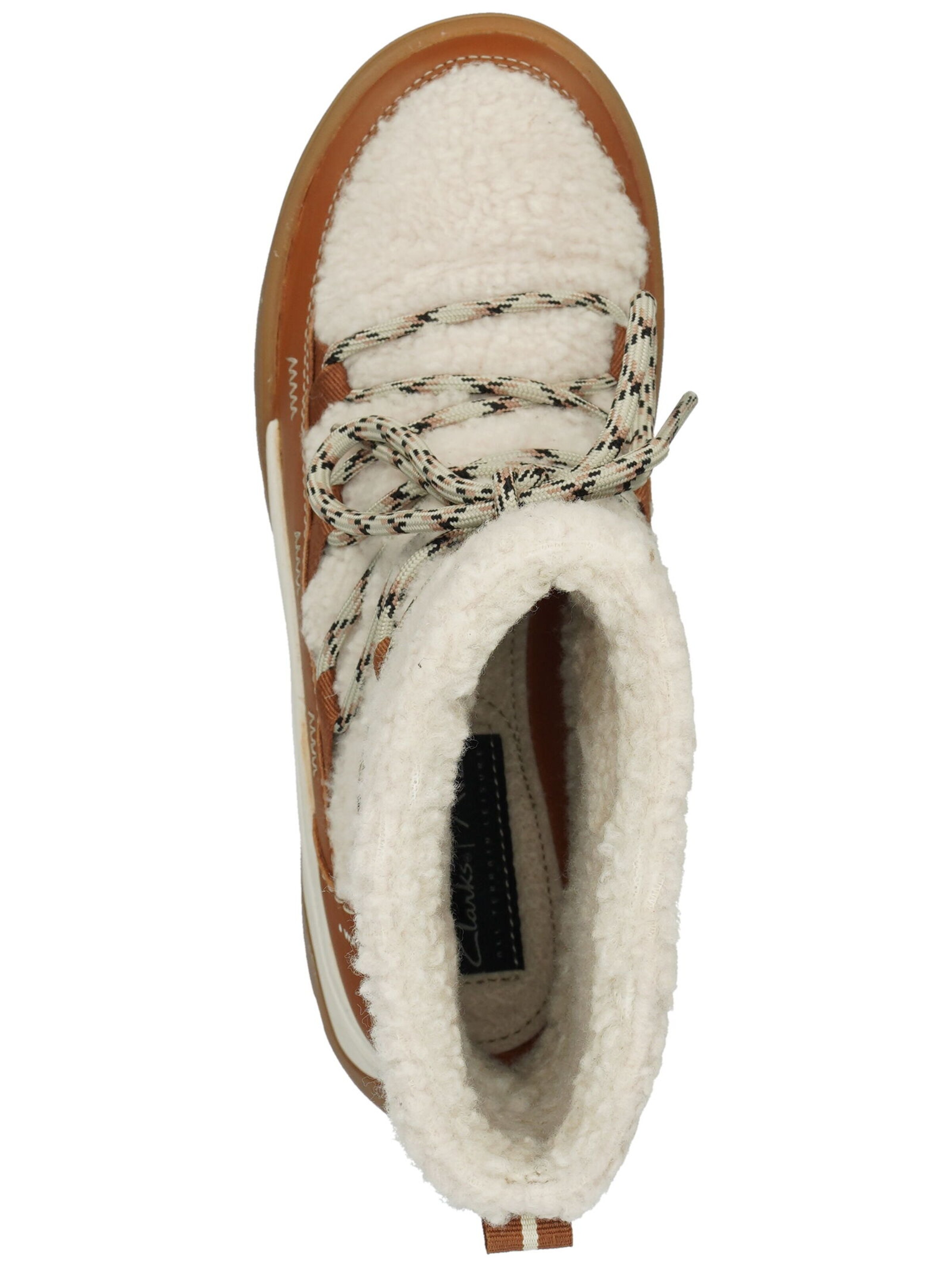 CLARKS Veterlaarsjes in Beige