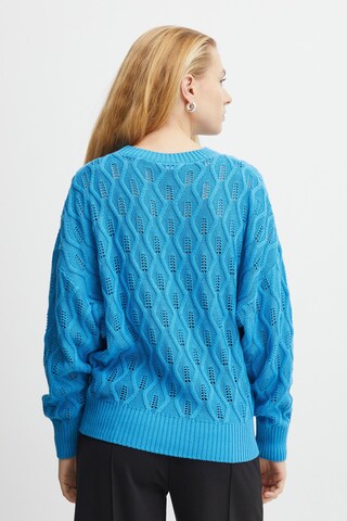 ICHI Sweater in Blue