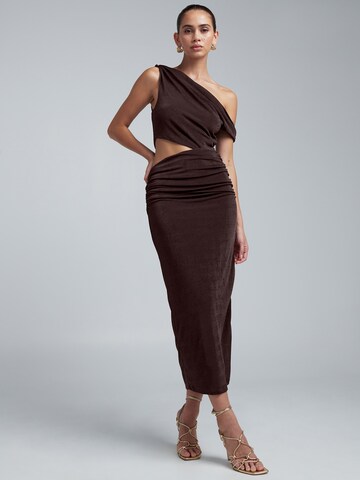 BWLDR Dress 'Maree' in Brown