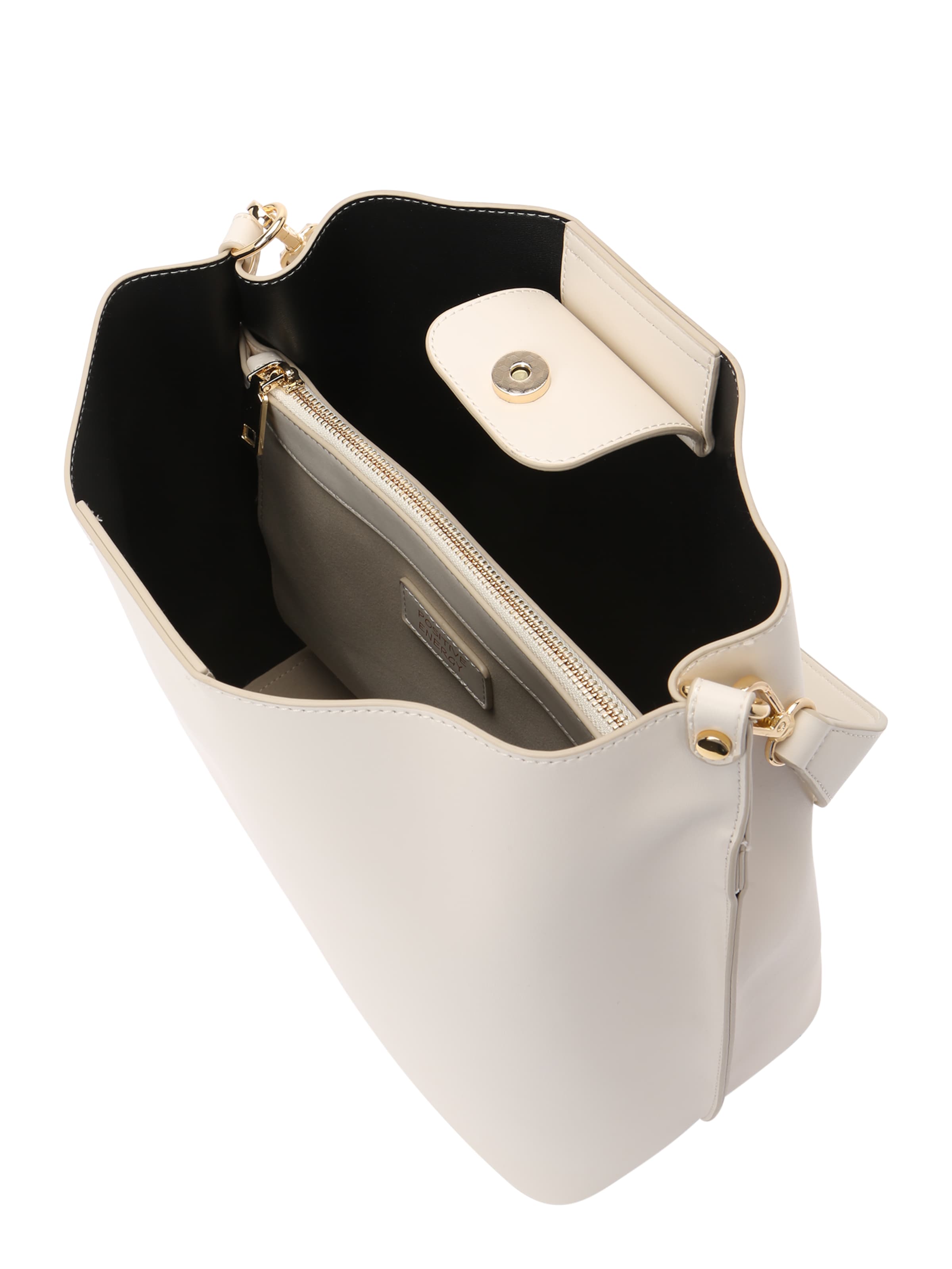 Seidenfelt - Mala de ombro 'Lilla Ro' em bege