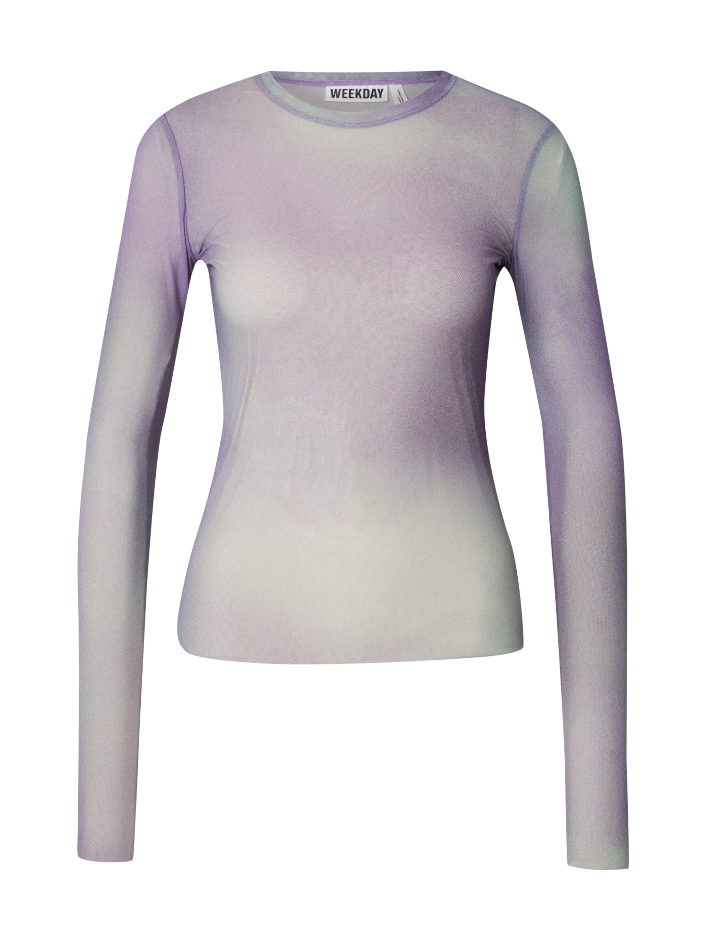 WEEKDAY Póló 'Nico' - lila: elől