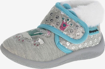 Ciabatta 'Indoor Shoe' di Beppi in grigio: frontale