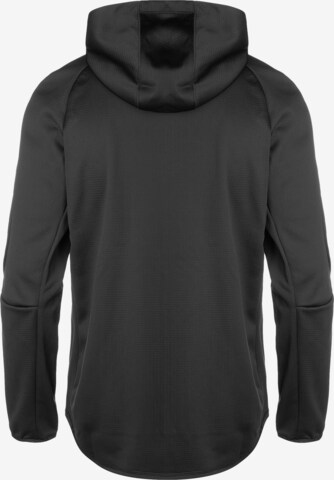 PUMA Athletic Zip-Up Hoodie 'Evostripe' in Black