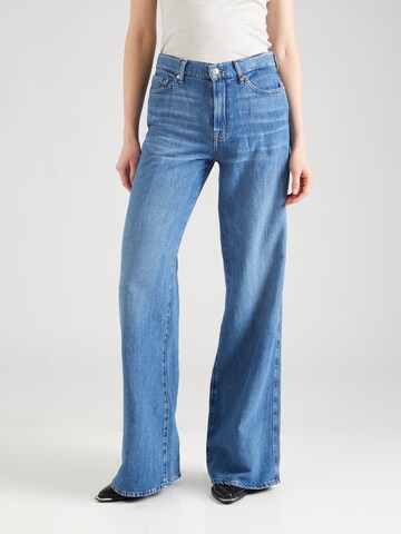 7 for all mankind Wide leg Jeans 'LOTTA' i blå: framsida