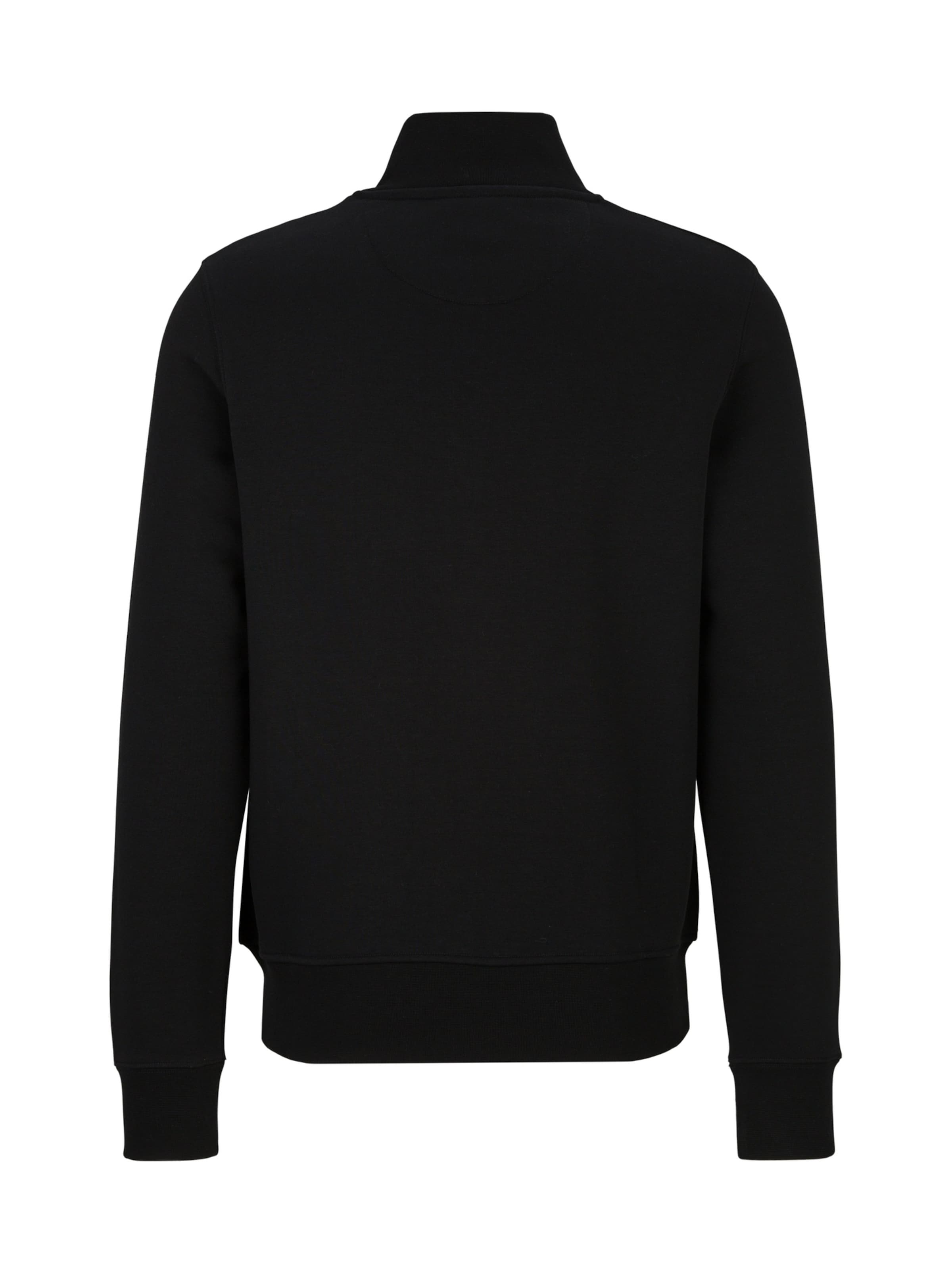 Veste de survêtement 'Zaan' 19V69 ITALIA en noir : derrière