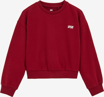 raudona WE Fashion Megztinis be užsegimo: priekis