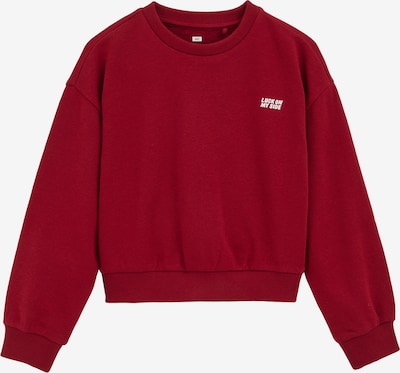 WE Fashion Collegepaita värissä punainen / valkoinen, Tuotenäkymä