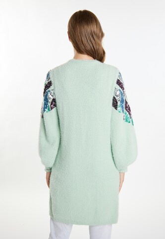 Cardigan IZIA en vert