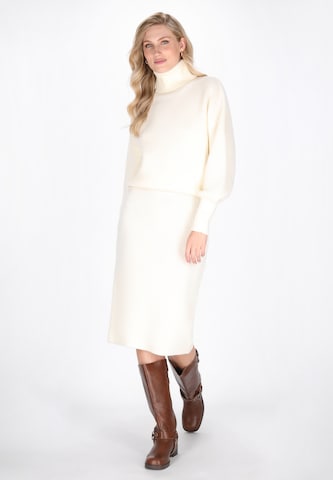 Pull-over DreiMaster Vintage en blanc