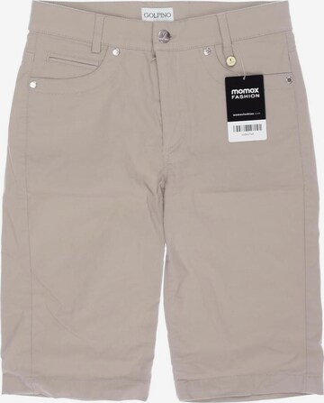Golfino Shorts in XS in Beige: front