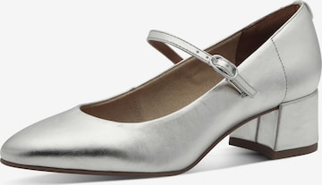 Tamaris Pumps in Silver: front